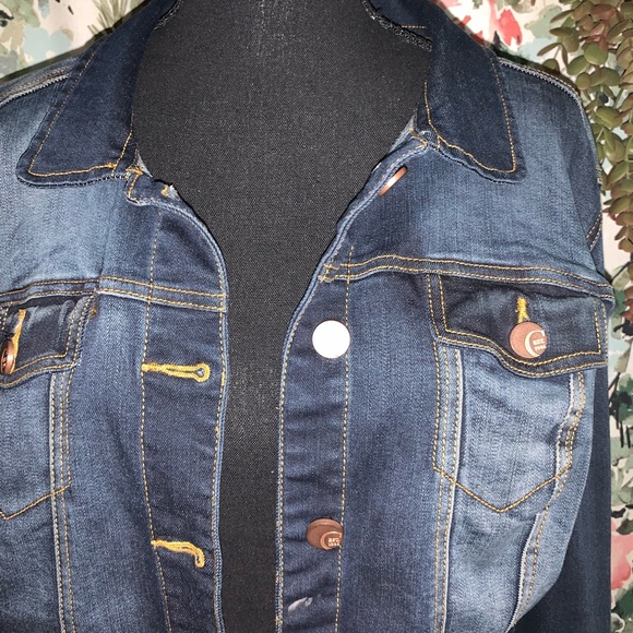 Deep Blue Denim Jacket - Picture 3 of 4